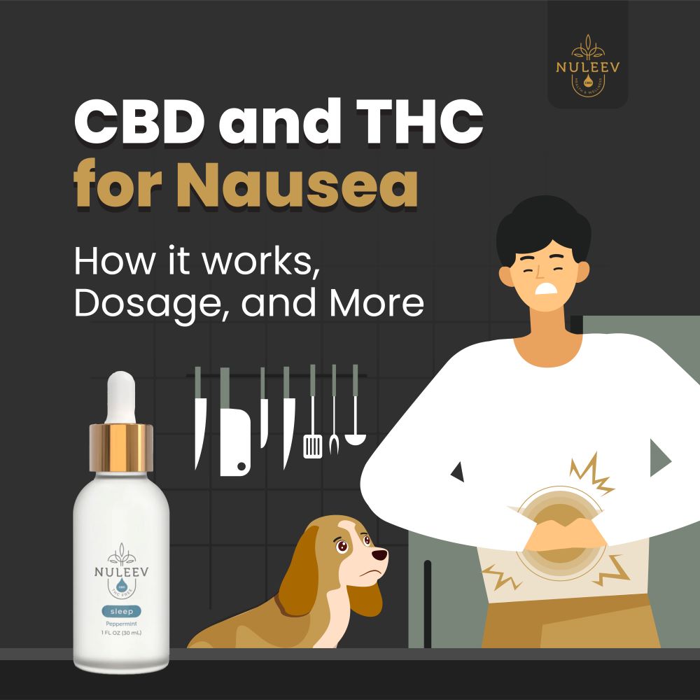 Nuleev CBD and THC for Nausea: How it works, Dosage, and More