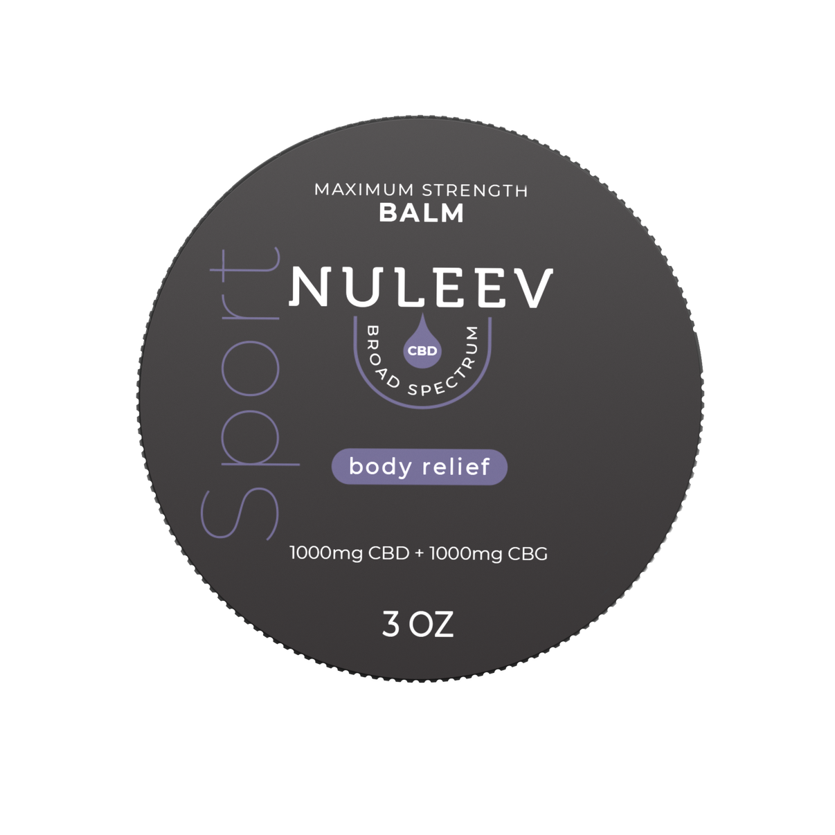 Nuleev Maximum Strength CBD Body Relief Balm 1,000mg